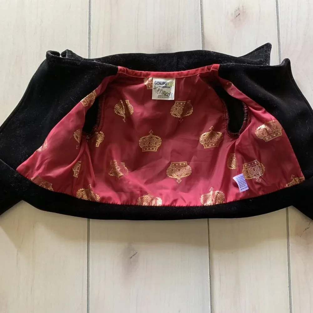 girls 18 month genuine‎ kids OshKosh velvet jacket